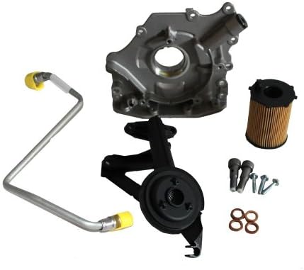 Turbo Fitting Kit 1.6 Hdi Tdci Dv6 90 Oil Feed Pipe Oil Pickup Pipe Banjo Bolts Oil Pump O.E Oil Filter