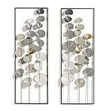 ♥ Sie haben zwei Geldgras-Wandverzierungen der Größe 90x31x6cm erhalten