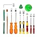 Price comparison product image TOOGOO Triwing Screwdriver Professional Full Triwing Screwdriver Repair Tool Kit,3.8mm and 4.5mm Security Screwdriver Game Bit Tool Set for Nintendo Switch Joycon/Wii/DS /DSL/GBA
