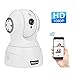 Produktbild 1080P WLAN IP Kamera WiFi Überwachungskamera mit 360°Schwenkbar, IR Nachtsicht,Bewegungserkennung,2-Wege Audio,Pfanne/Neigung/Zoomen, Home Indoor Haustier/Baby/Alten Monitor