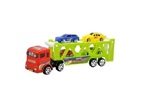 KRISHNAWATI Kid New?Plastic Concrete Mixer Pull Back Vehicles Construction Truck Friction Power Toy Trucks for 3+ Years Old Kids Boys Girls