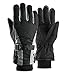 Produktbild LOUMVE Wasserdichte und Winddichte Herren Damen Skihandschuhe Winter Warm Snowboard Handschuhe Kaltes Wetter Sporthandschuhe Grey Freie Größe