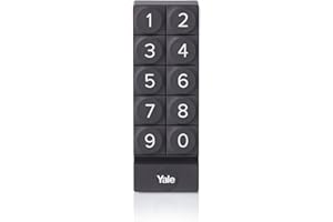 Yale Smart Keypad - 05/301000/BL – Black Digital Smart Lock Keypad for Linus with One Touch Locking