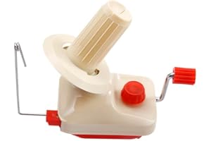 PIQIUQIU Hilo de bobina, bobinador de bolas, pinza de mesa, cierre portátil de bobinado de hilo manual, accesorios de costura, soporte de cuerda manual para uso doméstico