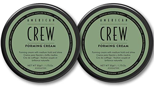 Lot de 2 American Crew - Crème de Modelage pour Cheveux - Fixation moyenne avec une brillance modérée. - FORMING CREAM - 85g