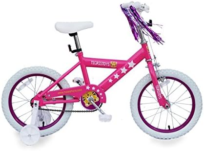Children's Bike with Stabilisers Pink 16"