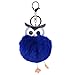 Produktbild Dragon868 Keychain Owl Haar Ball Schlüsselanhänger Auto Tasche Wild Plush Ornaments (Blau)