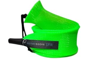 PHEIL Rutensocke Zweiteiler Spinn M (75 cm lang und 45-75mm breit für Zweiteilige Ruten bis 2,4m)