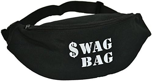 Swag Bag - Fancy Dress, Robber, Convict, Cops &amp; Robbers Fun Bum Bag FREE POSTAGE
