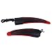 Imported Bicycle Cycling Front Rear Mud Rain Guard Mountain Bike Fenders Black Red RS.445.00