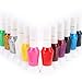 36 Colors Nail Art Two-Way Pen and Brush Varnish Polish