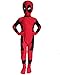 Price comparison product image FYBR Kids Deadpool SuperSkin Costume - Children Unisex Boys & Girls Onesie | Zentai Animal Cosplay Outfit Halloween Clothing Lycra Spandex (Medium)