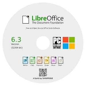 LibreOffice 6.3 Office Suite Windows - Install CD (32/64-bit)@SHOPPERZ :  Amazon.in: Software