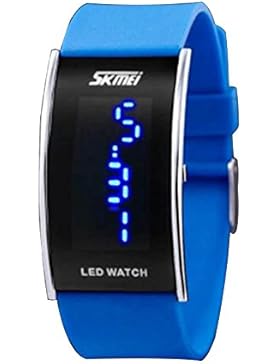 Mode königsblau führte Sport wasserdichte digitale Uhr für Jungen, Mädchen, Männer sehen Frauen Armband-Uhr