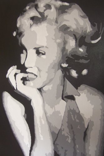 Marilyn Monroe 40 x 28 estilo pop art de pintura al óleo sobre lienzo pero caja de carpintero disponibles, nosotros detalles. Muchos otherMonroe y golden age de leyendas pinturas también disponibles así como lo desees para cualquier tamaño! Nosotros detalles, 7 años de picaduras almo!