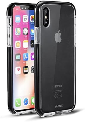 iPhone X Case, Ubittek TPE Shock-Absorbing Bumper Scratch-Resistant and Premium Clarity Case for iPhone X
