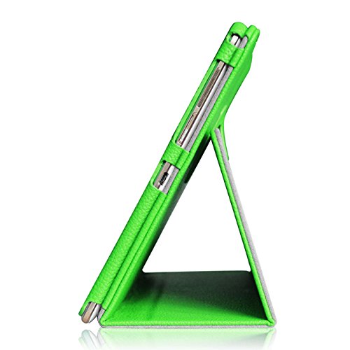 Fintie Samsung Galaxy Tab S 10.5 Hülle Case – Slim Fit Folio Kunstleder Schutzhülle Cover Tasche mit Ständerfunktion für Samsung Galaxy Tab S T800 T805 (10,5 Zoll) Tablet (mit Auto Schlaf / Wach Funktion), Grün - 4