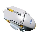 2. Model: 325 DyNamic Original James Donkey 325 3000Dpi USB con Cable De Programación Óptica Ratón De Juego con Lámpara De Respiración LED - Blanco