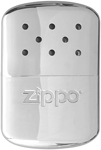 12 Hour Zippo Handwarmer- high polished chrome- Can Be Personalised-Outdoor Winter accessories