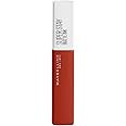 Maybelline Superstay Matte Ink Longlasting Liquid, Red Lipstick, Up to 12 Hour Wear, Non Drying, 117 Groundbreaker