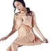 Produktbild VENMO Frauen Spitze Nachthemd Mädchen Nachtwäsche Nachthemd Nachtkleid Pyjama Damen Negligee Spitze Kleid Babydoll Schritt Unterwäsche Nachtwäsche Negligee Erotik Chemise Dessous Set (Sexy Kahki)