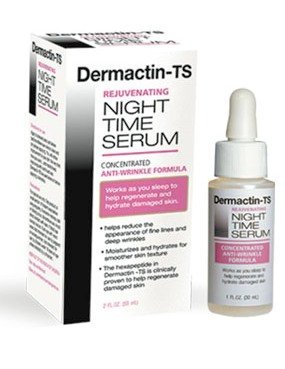 Dermactin-TS Rejuvenating Night Time Serum Concentrated Anti-Wrinkle Formula 1 oz./28.5g
