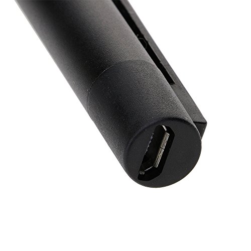 ?Wiederaufladbar Feiner Punkt Touch Eingabestift für Samsung iPhone Android Tablet Schwarz und Silber - 5