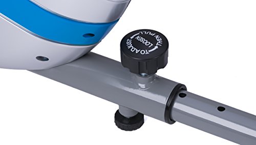 Liegehemitrainer LX300 Sitzheimtrainer Fitnessbike mit Computer Pulssensoren Smartphone Halterung - 4