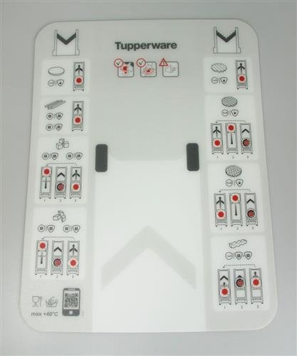 TUPPERWARE Chef Unterlage für den Mando-Chef Mandolino Multihobel Küchenstar - 4