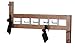 Produktbild undefined Wandgarderobe aus Massivholz mit fünf Kleiderhaken