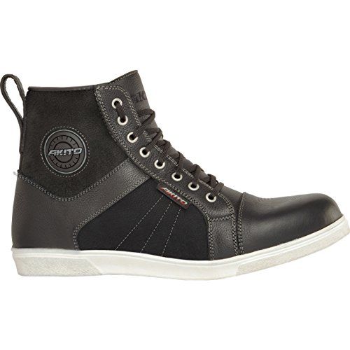 Price comparison product image Akito Citizen Waterproof Non Slip High Top Urban Leather Boots - Black 11 / 45