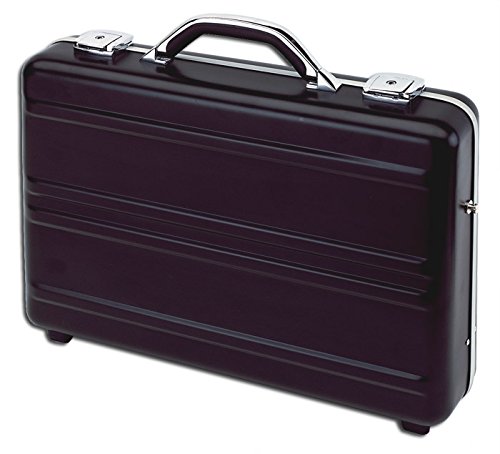 Preisvergleich Produktbild Aluminium Aktenkoffer Notebookkoffer in schwarz
