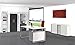 Produktbild Kerkmann Schreibtisch Aveto K-Fuß BxTxH 1600x800x750mm lichtgrau