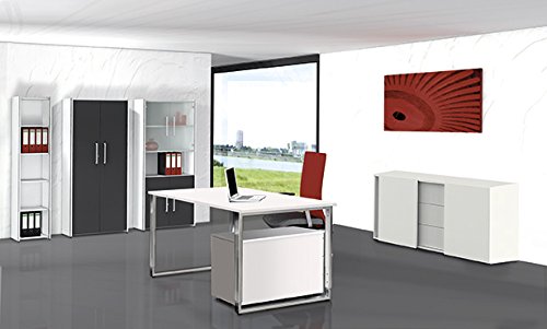 Kerkmann Schreibtisch Aveto K-Fu BxTxH 1600x800x750mm lichtgrau Kerkmann Schreibtisch Aveto K-Fu BxTxH 1600x800x750mm lichtgrau