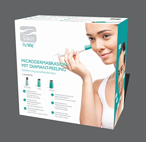 Silk’n Gesichtspeeling, Mikrodermabrasion-Gerät, Diamant Peeling, ReVit, Weiß/Grün, REV1PE3001 - 7