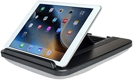 Prop 'n Go Slim - Hybrid Lap Stand for iPad with Adjustable Angle Control (Grey)