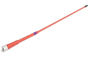 Alpha-Handantenne, Weiche Handantenne mit Hoher Verstärkung für Garmin GPS Astro 430 320 900 220 /Alpha 50 100, GPS-Finder-Zubehör (Rot)