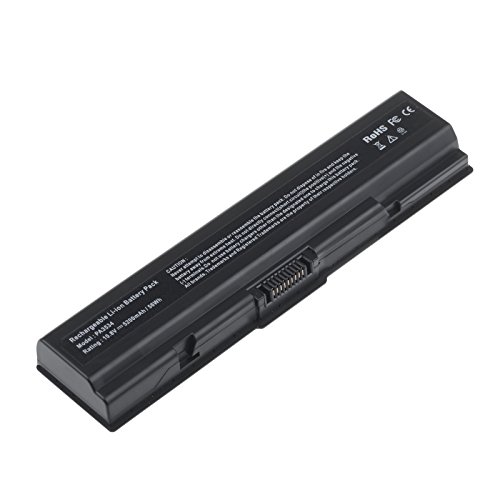 Vinteky® Li-ion 10,80/11,10 Volt 5200mAh Laptop Akku Ersatz Batterie für Toshiba Satellite L550D Series,L550D-008, L550-00Q, L550D-00W, L550-00Y, L550-05C, L550-0CD, L550-10N, L550-113, L550-11C, L550-11E, L550-11J, L550-11K, L550-130, L550-13U, L550-13V, L550-1C9, L550-1CC, L550-1CF, L550-1CW, L550-204, L550-207,L550-20W, L550-21D, L550-ST2721, L550-ST2743, L550-ST5701, L550-ST5702