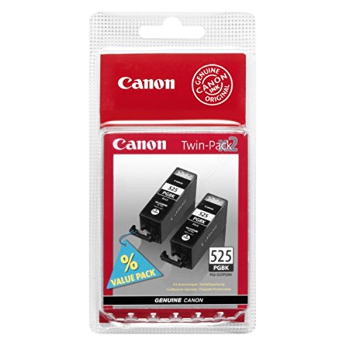 Canon Pixma MG 6200 Series  PGI-525 PGBK   4529 B 010  - original - 2 x Ink cartridge black - 323 Pages - 19ml