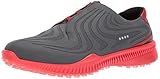  ECCO Herren M Golf S-Drive Golfschuhe, Grau (Dark Shadow/Tomato), 43 EU
