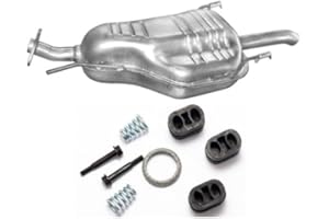 POLM-OSTR Auspuff ENDSCHALLDÄMPFER + Montageware Ersatzteil (siehe Artikelbeschreibung)