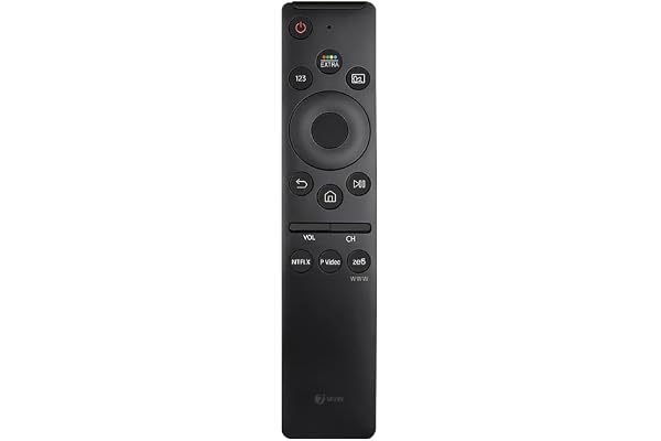 7 SEVEN Compatible with Samsung Smart 4K Tv Remote Led UHD QLED Television and Monitor Suitable for Frame Ultra 6 7 8 Series with Hot Keys BN59 Model Without Voice Command, AA Battery, Black