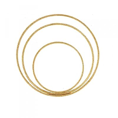 Bergere de France Cercles bois pour attrapes rêves, Lot de 3, Bergère de France