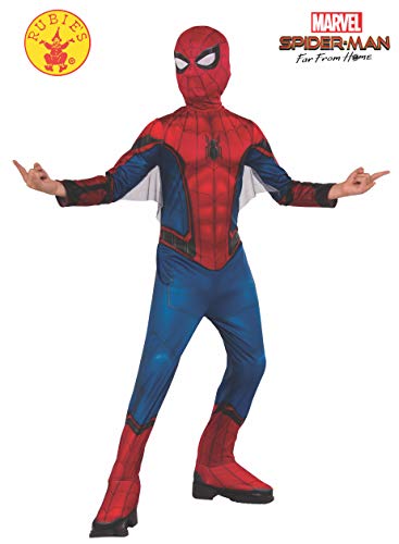 Spiderman - Disfraz, tamaño S, rojo y azul (Rubies, 700611-S)
