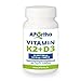 Produktbild APOrtha veganes Natto Vitamin K2 MK7 200 µg + veganes Vitamin D3 1.000 i.E aus Flechten - 365 vegane Tabletten - hochdosiert - MHD 03/2019