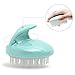 Fypo Shampoo Brush Scalp Massaging Head Massager Comb Shower Massage Cleaning Clean Hair Brush ( Green )