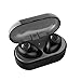 Produktbild Xshuai Neue stilvolle Universal Bluetooth Wasserdichte Kopfhörer Drahtlose Ohrhörer In-Ear Headsets mit Aufladung Dock Unterstützung HSP HFP A2DP (Schwarz / Blau / Grün / Weiß) (Schwarz)
