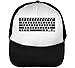 Produktbild Keyboard Programmers Funny Jokes Simple Nice Trucker Cap Herren Damen Schwarz weiß Snapback