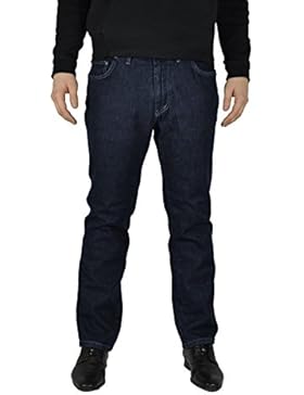 Herren 5 Pocket Jeans in Übergrößen mit Stretch Bund in Schwarz oder Blau (15204100)