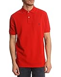  Ralph Lauren 11717-Polo Hombre Rojo Red (Navy Logo) XXL